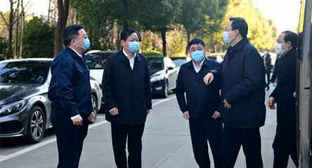 省委常委、苏州市委书记蓝绍敏来到完美官方web站入口-完美(中国)调研